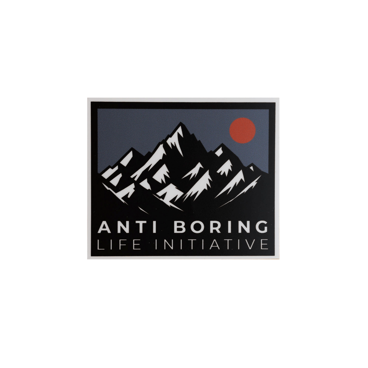 The Twilight in the Mountains Sticker