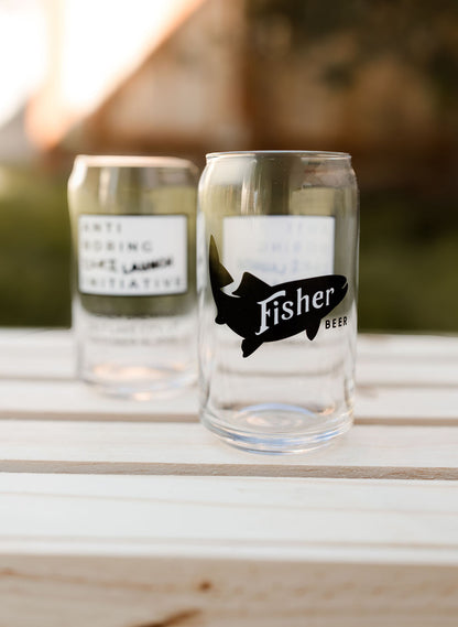 Anti Boring Launch Pint Glass