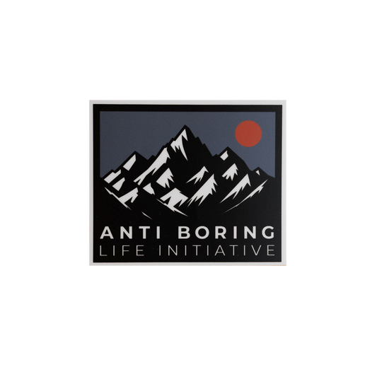 The Twilight in the Mountains Sticker